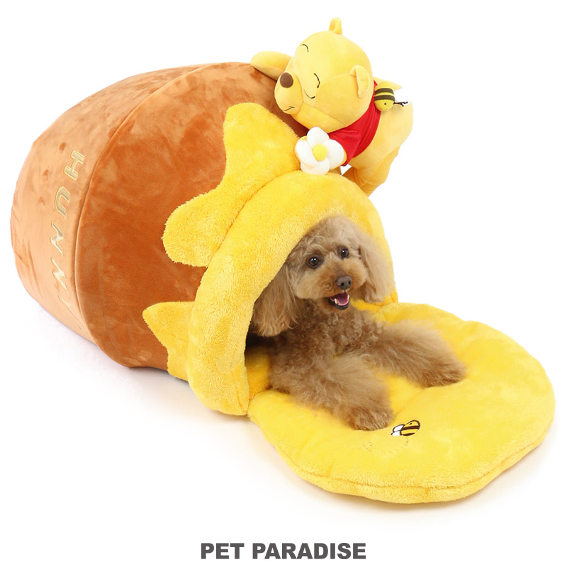 犬 猫 ペット ハウス ドーム ベッド ペットベッド かわいい ディズニー くまのプーさん ハニーポット ハウス ５キロ用 犬 室内用 ハウス おしゃれ 犬 猫 ペット ハウス ドーム ベッド ペットベッド かわいい ディズニー くまのプーさん ハニーポット ハウス ５キロ用 犬