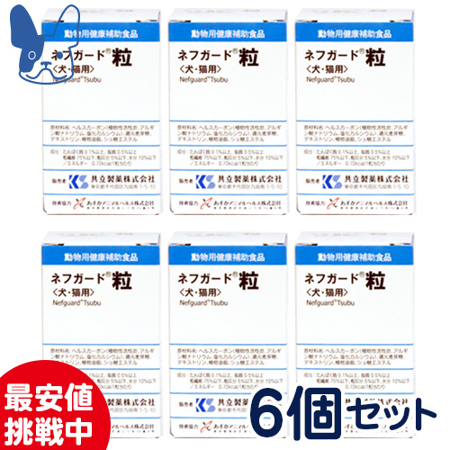 共立製薬 ネフガード粒 12g(90粒入り)×6個 共立製薬 ネフガード粒 12g(90粒入り)×6個