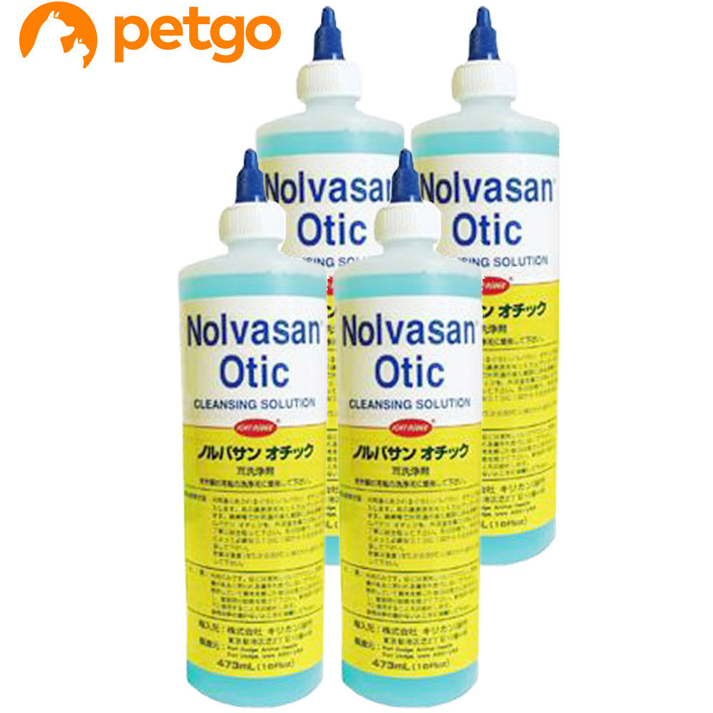 kirikan キリカン洋行 ノルバサンオチック 473ml×4本 ペット用耳ケア用品の商品画像
