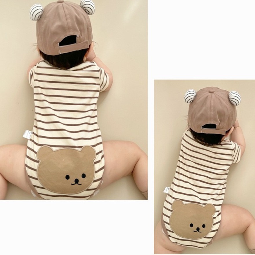  детский комбинезон окантовка .. san baby bo Dior окантовка детский комбинезон ребенок одежда детская одежда мужчина девочка симпатичный модный младенец короткий рукав короткий рукав детский комбинезон лето 
