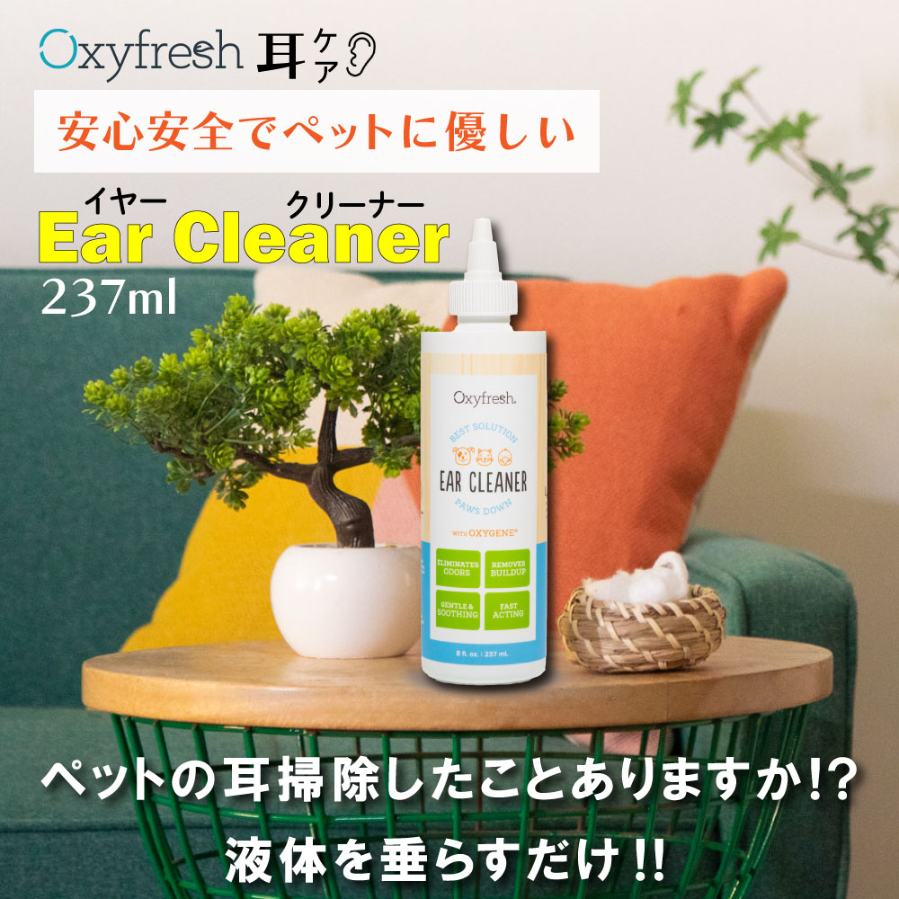 Oxyfresh pet year cleaner [ ear ] 237ml × 12 piece set [ fantasy world ]