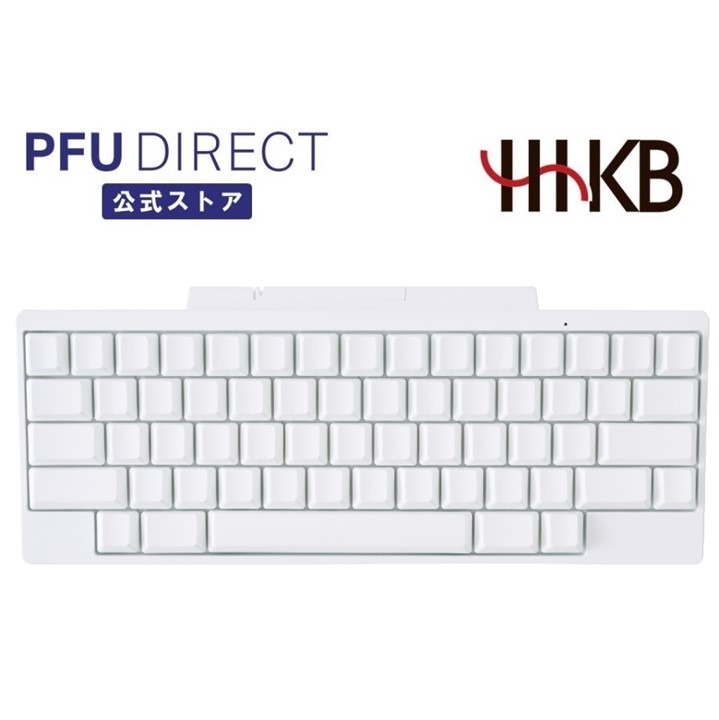 HHKB Professional HYBRID Type-S 無刻印 英語配列 PD-KB800YNS（雪）