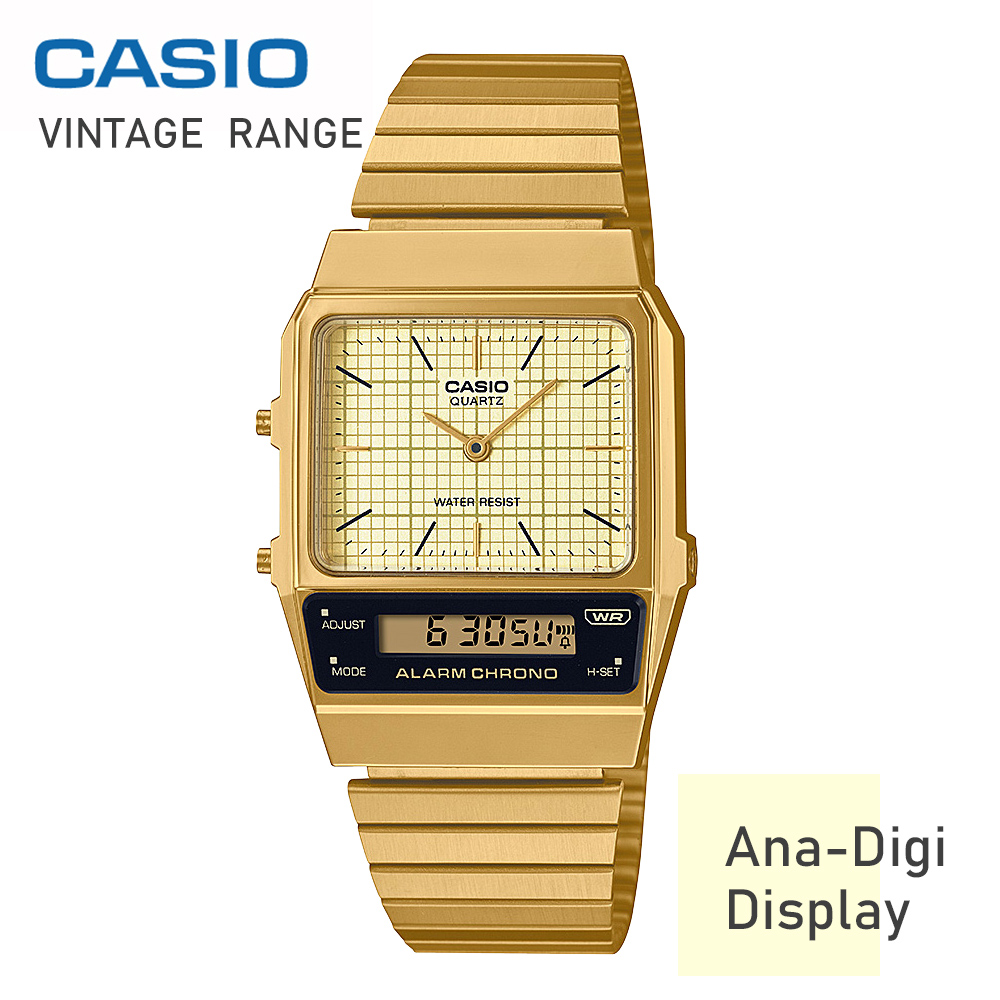 カシオ CASIO ユニセックス 腕時計 スタンダード アウトサイドコンビ AQ-800EG-9AJF AQ800EG9AJF メンズウォッチの商品画像
