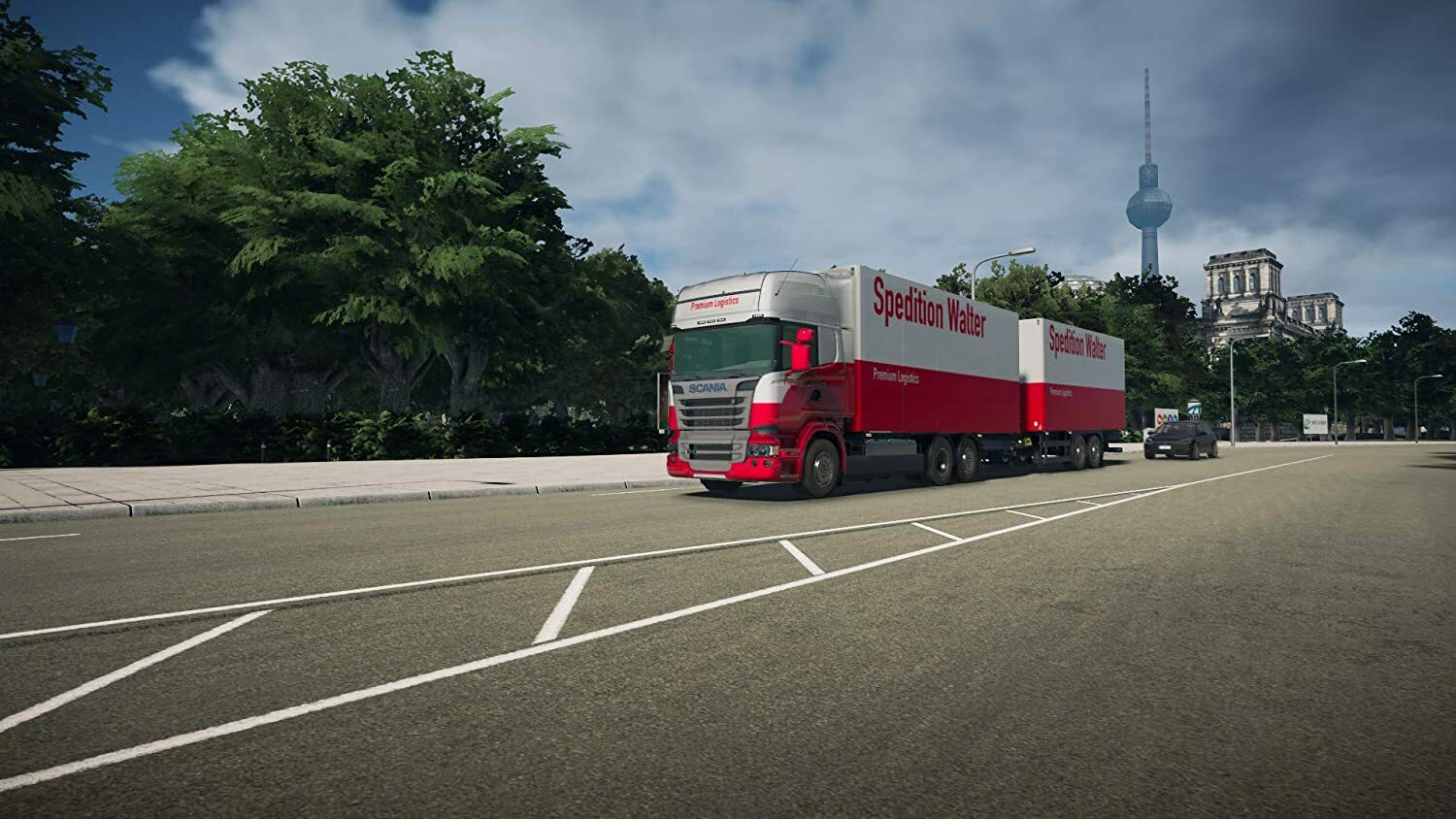 On The Road Truck Simulator PS4 грузовик shu Millet ta-Play Station 4 импортные товары 