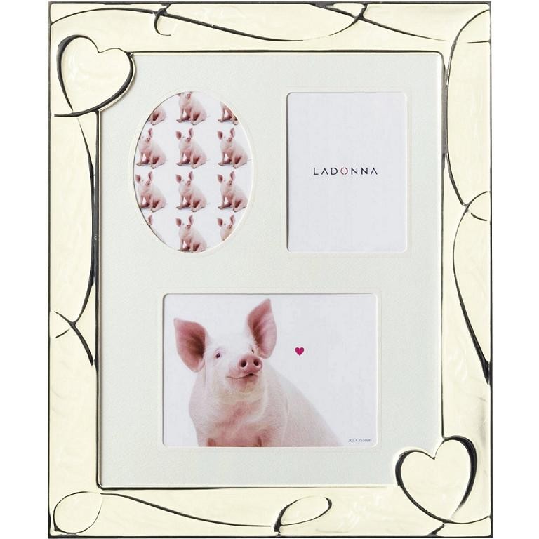 LADONNA リビングフォトフレーム 六つ切判 NP08-06-WH （ホワイト）の商品画像