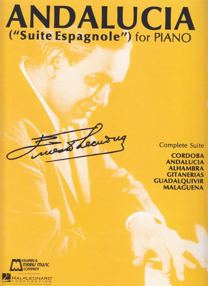  piano musical score rek owner | under rusia( Spain Kumikyoku ) all bending | ANDALUCIA ("Suite Espagnole") Complete Suite