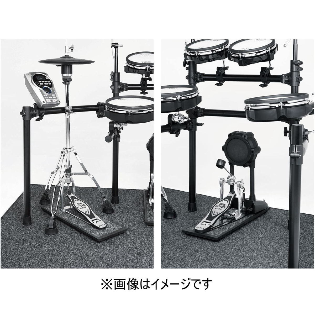 [ most short next day delivery ]Roland Roland noise i-ta-NE-1 V-Drum for vibration control item stand for 3 piece set 