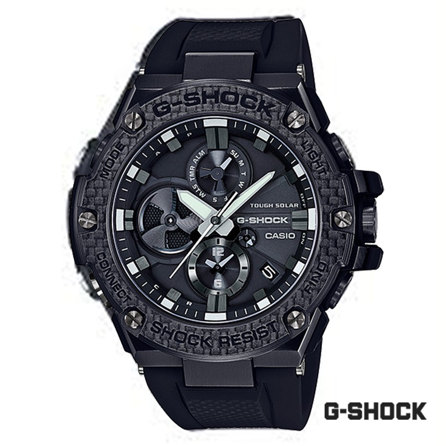 G-SHOCK G-STEEL GST-B100X-1AJF カーボンベゼル カシオ CASIO G-SHOCK G-STEEL GST-B100X-1AJF カーボンベゼル カシオ CASIO