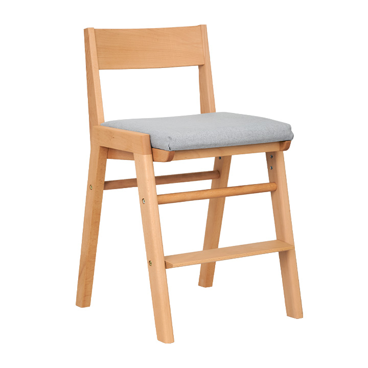 スピカ 木製学習椅子 W420×D460×H719mm （レッドオーク）の商品画像