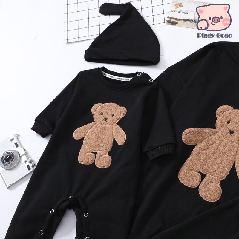  семья фотография ...ko-te родители .ko-te младенец родители . пара look baby футболка комбинезон детский комбинезон длинный рукав родители .... весна осень-зима ребенок одежда . родственная сестры празднование рождения 