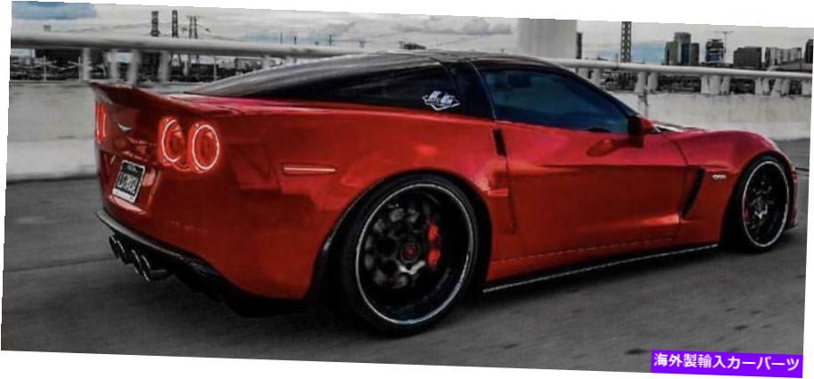 Side Marker 2013-2015 C6 Corvette поэтому . призрак черный передний & задний LED боковой маркер (габарит) свет Ghosted Black Front &amp; Rear LED Side Marker L