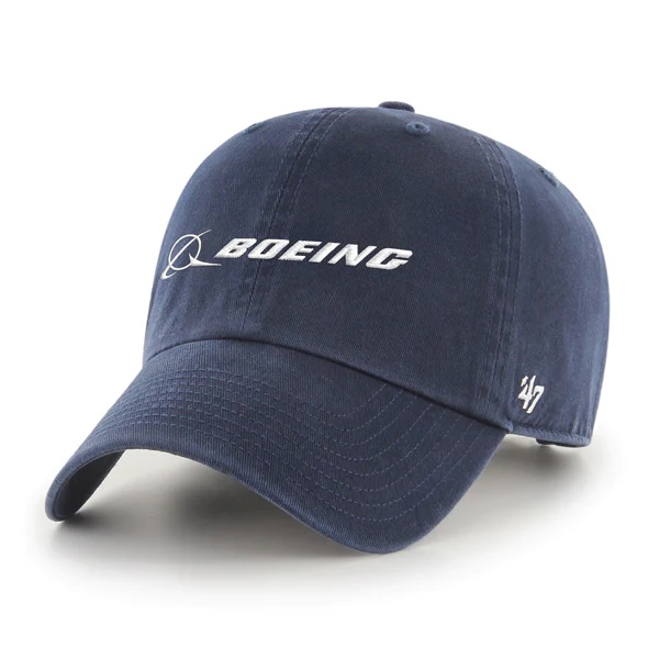 47 Boeing Signature Logo Clean Up Hat( темно синий )