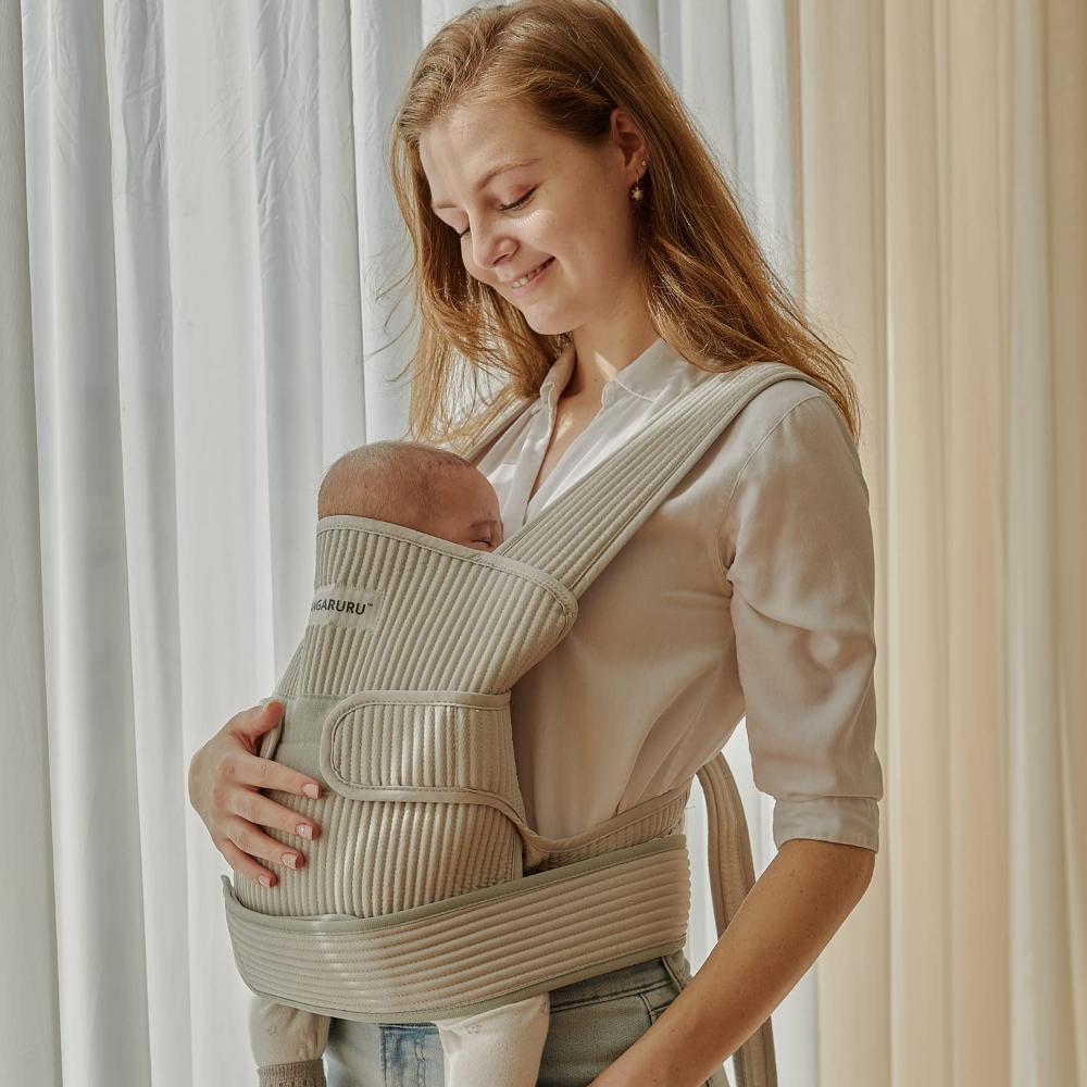 KANGARURU Tencel Modal Mesh Baby Wrap Carrier | Easy to Wear Infant Carrier