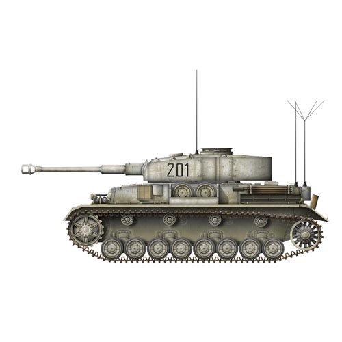 サイバーホビー WW.II ドイツ軍 IV号J型 指揮 観測戦車（1/35スケール オレンジボックス CH9105） ミリタリー模型の商品画像