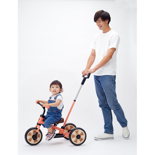  tricycle 2 -years old 3 -years old 1 -years old half hand pushed . stick attaching .... sun rider NEO vehicle toy child birthday present man girl gift park debut metamorphosis kick bike 