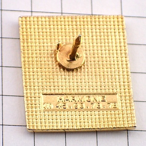  pin badge * library. yellow book@* France limitation pin z* rare . Vintage thing pin bachi