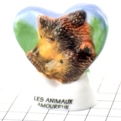 fe-b* bear. cup ru. person Heart type * France limitation Feve * galette te lower FEVEfeb small ornament 