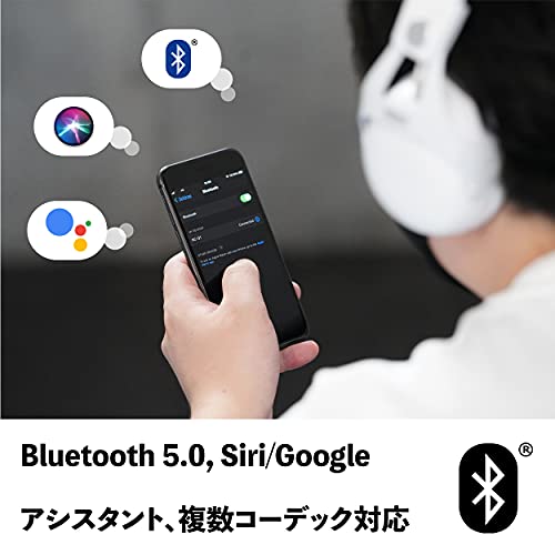 KORG шум отмена кольцо DJ наушники NC-Q1 WH белый беспроводной Bluetooth Google assistant Siri