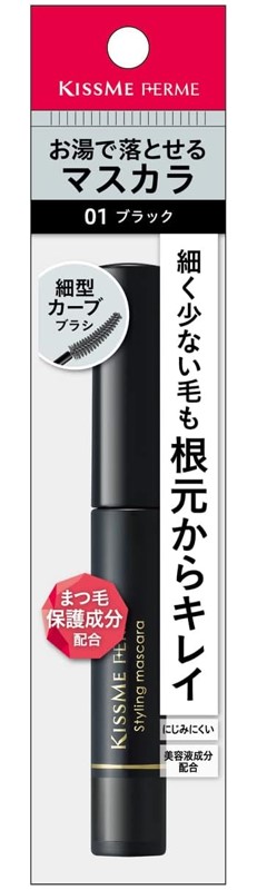 キスミーフェルム スタイリングマスカラ （01 ブラック）の商品画像