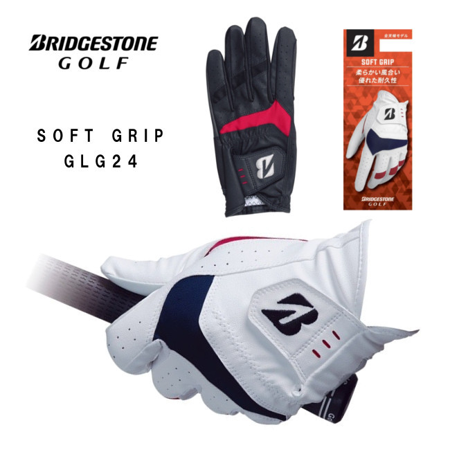 [ free shipping ] Bridgestone Golf TOUR B / SOFT GRIP GLG24 all weather type glove / BRIDGESTONE GOLF men's glove 