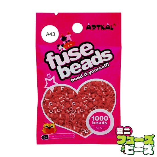  плавкий предохранитель бисер Mini (2.6mm) crimson red 1000 шарик A43