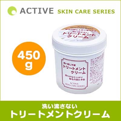 ACTIVE SKIN CARE SERIES 洗い流さないトリートメントクリーム 450g