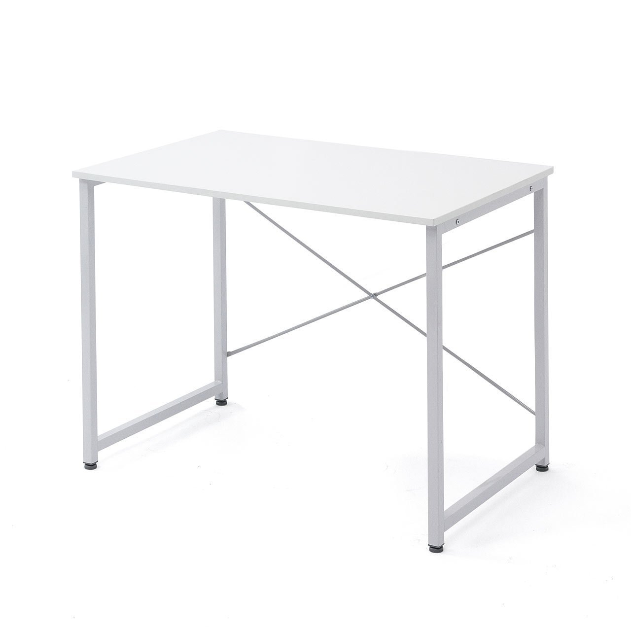 サンワサプライ シンプルデスク W900×D600×H700mm 100-DESKF012 （ホワイト）の商品画像