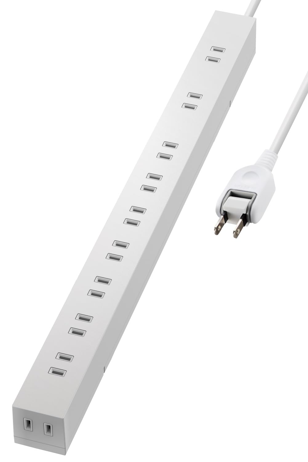 エレコム 10口タップ ECT-0103WH 10個口 3m ホワイト