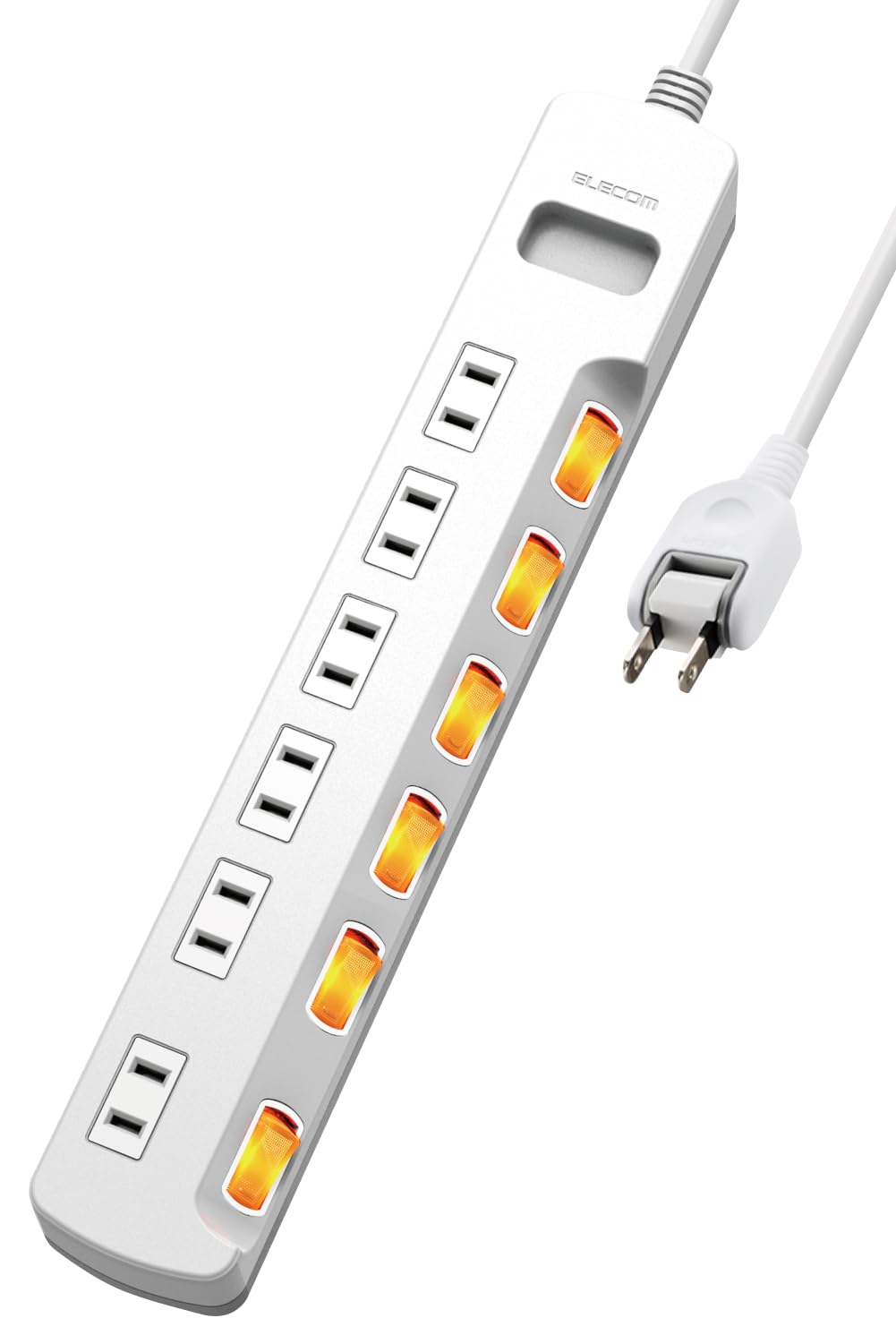 ELECOM エレコム 雷ガード個別スイッチタップ T-K6A-2630WH 6