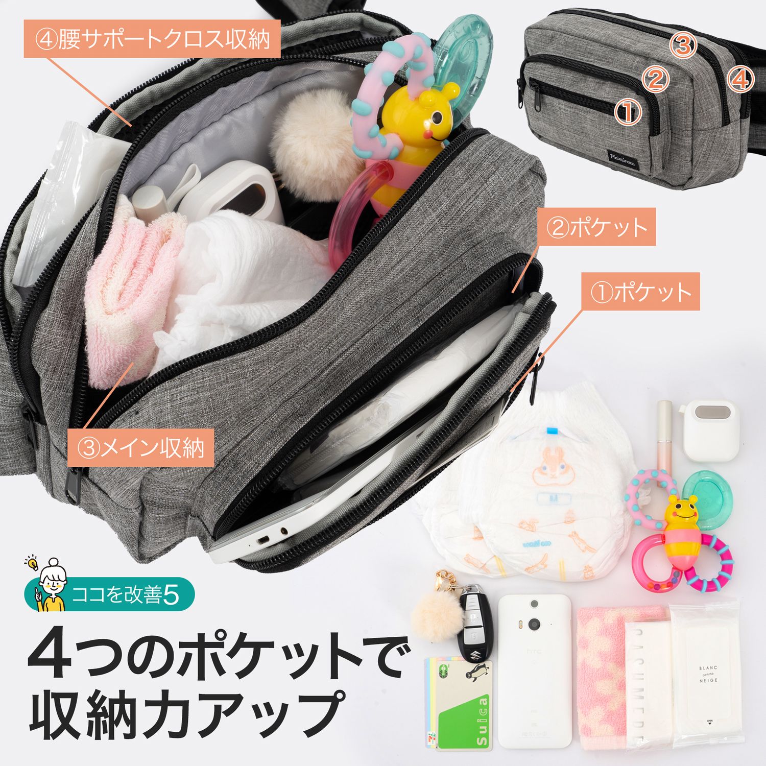 [ childcare worker ..][ improvement version ] baby sling hip seat shoulder bag sling front position baby carrier baby 20kg celebration of a birth 2WAY plaisiureux( pre Jules )