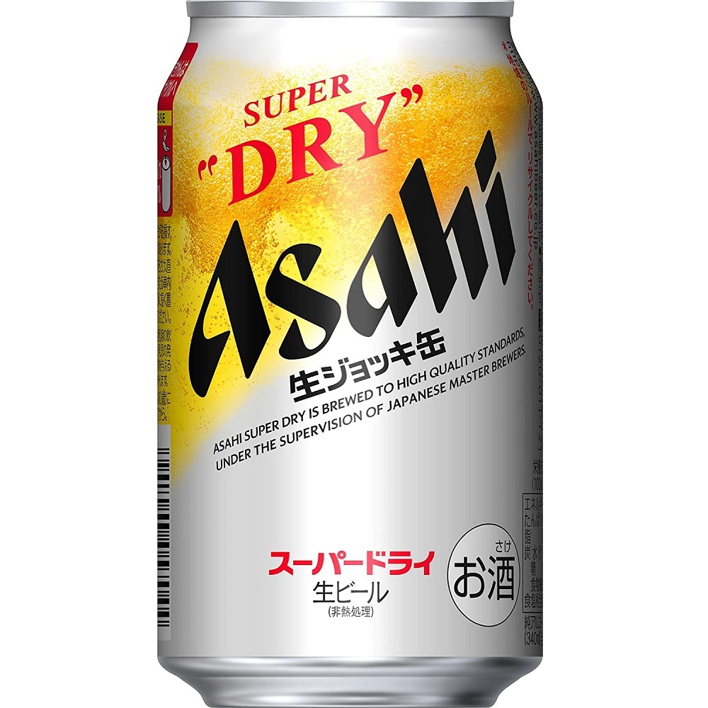 Asahi super dry raw jug can 340ml 24ps.@ can beer case bulk buying 2 case till including in a package possible 