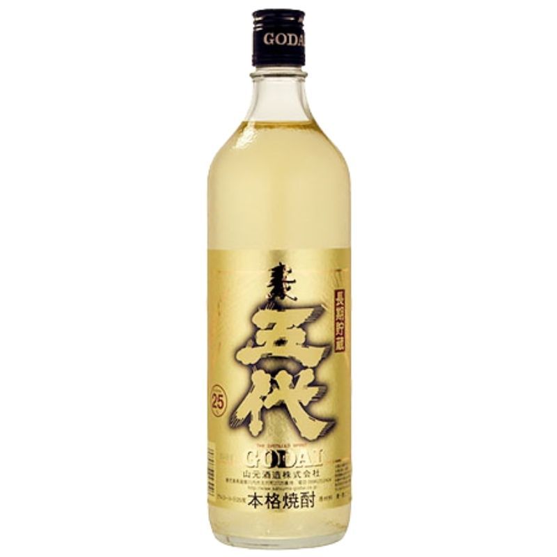 山元酒造 麦焼酎 五代麦 長期貯蔵 25度 1800mlびん 1本 焼酎 麦焼酎