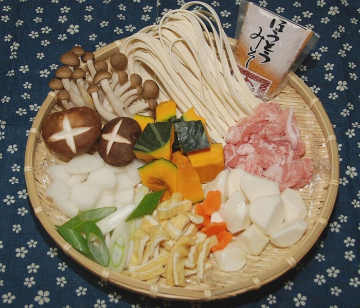  houtou domestic production no addition .. special product . earth cooking Yamanashi udon set 