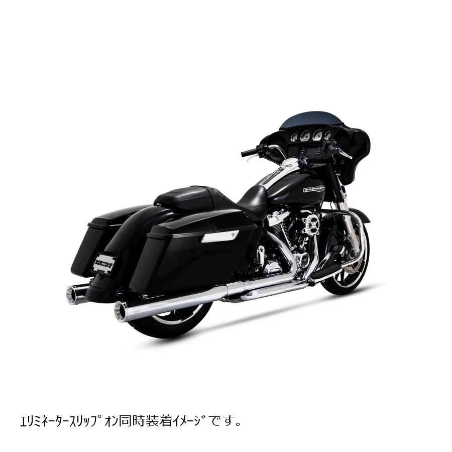 VANCE &amp; HINES( Vance & высокий nz) Dresser Duals PCX туалетный столик двойной head труба хром muffler TOURING(M8) 17351