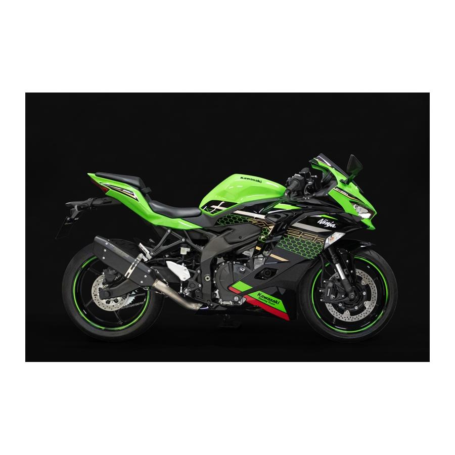 ZX-6RトリックスターIKAZUCHI(イカヅチ)ブラックエディション マフラー