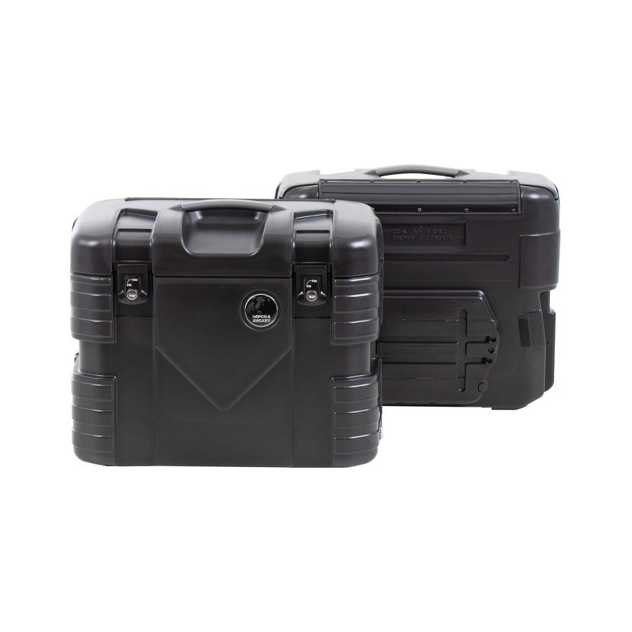 GIVI サイドケース E22N 未塗装ブラック バイク用 パニアケース