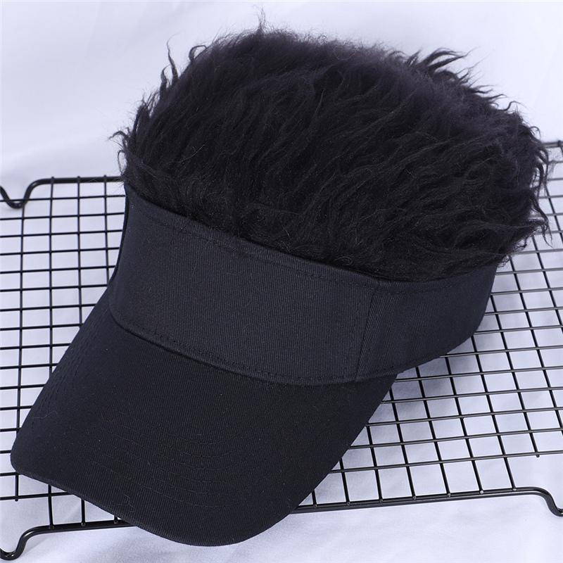  sun visor Golf men's lady's man and woman use .. wool attaching size adjustment possibility .... hair - hat flair visor cap wig field action 