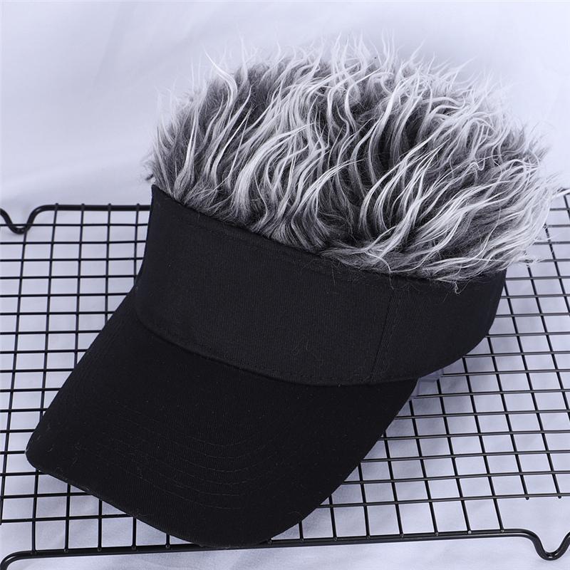  sun visor Golf men's lady's man and woman use .. wool attaching size adjustment possibility .... hair - hat flair visor cap wig field action 