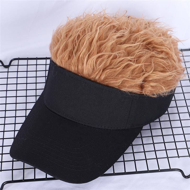  sun visor Golf men's lady's man and woman use .. wool attaching size adjustment possibility .... hair - hat flair visor cap wig field action 