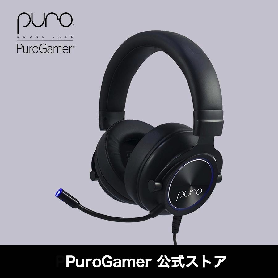 PURO SOUND LABS PuroGamer 85dB音量制限機能搭載 ゲーミングヘッドセット イヤホンマイク、ヘッドセットの商品画像