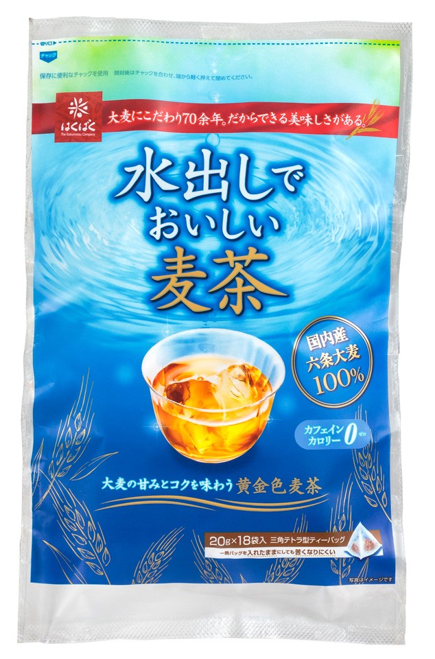 はくばく 水出しでおいしい麦茶 1L用 360g（18袋入）12個の商品画像