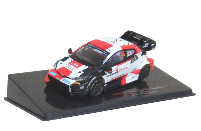 ixo 1/43 トヨタ GR ヤリス Rally1 2023年クロアチアラリー 優勝 #33 E