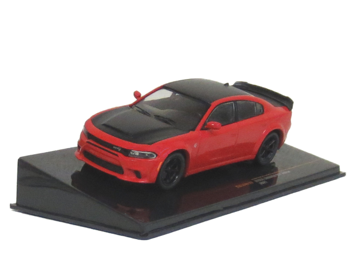 ixo 1/43 ダッジ チャージャー SRT ヘルキャット 2021（レッド） [CLC534N] おもちゃのミニカーの商品画像