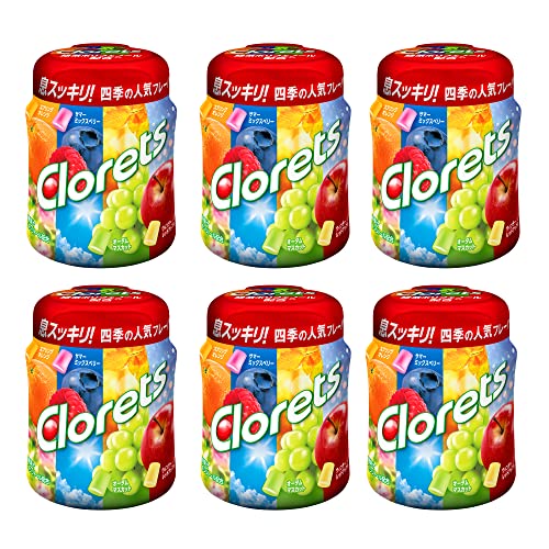 Clorets クロレッツ XP シーズンアソート ボトルR 140g×6個 ガム - 最
