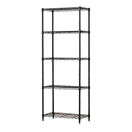 スチールラック スリムタイプ M1560305BK （ブラック）の商品画像