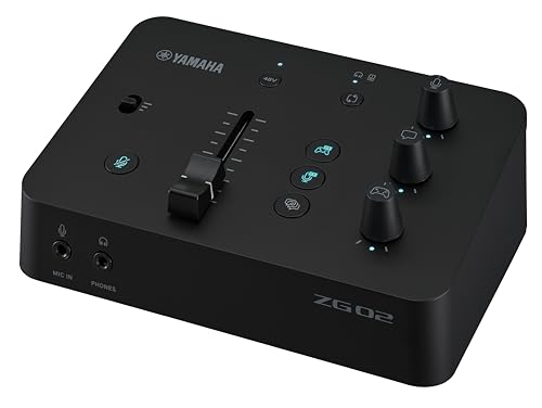 ヤマハ ゲームストリーミングオーディオミキサー ZG02 マイクミキサーの商品画像