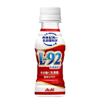 アサヒ飲料 L-92 守る働く乳酸菌 100ml ペットボトル × 90本の商品画像