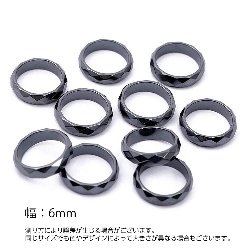  кольцо кольцо мужской мужской аксессуары внутренний диаметр 16mm 17mm 18mm 19mm 20mm простой модный симпатичный много поверхность cut черный 