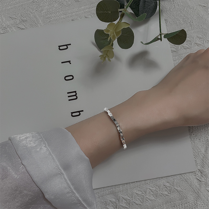流行のアイテム ブレスレット ハート カットガラス バングル風 チェーンブレスレット アクセサリー レディース 女性 大人 プレゼント ギフト 結婚式 誕生日 おしゃれ オシャレ 可愛い シンプル Dentempsdfw Com