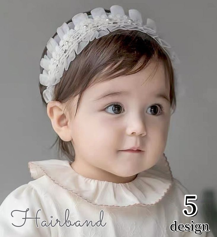  лента для волос baby младенец новорожденный аксессуары для волос головной убор головная повязка кружевная лента цветок . цветок chu-ru модный симпатичный память 